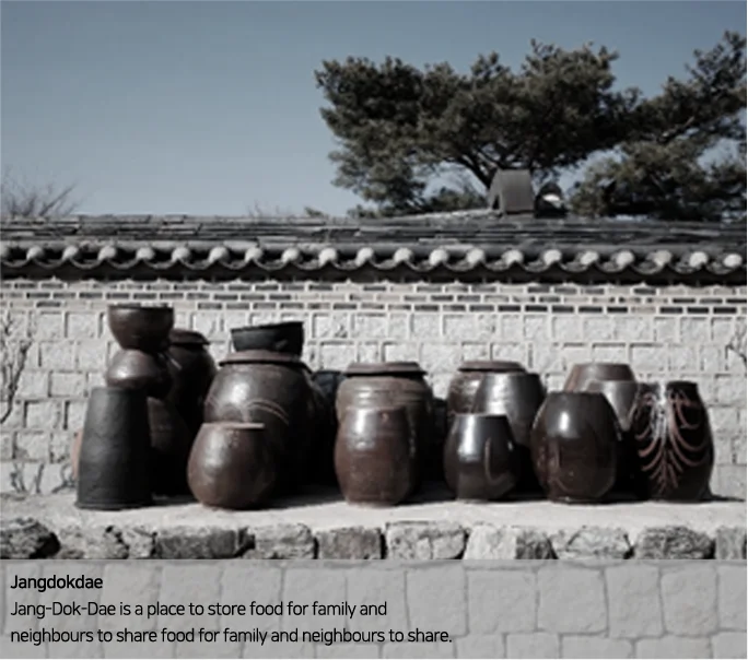 Traditional jangdok jars