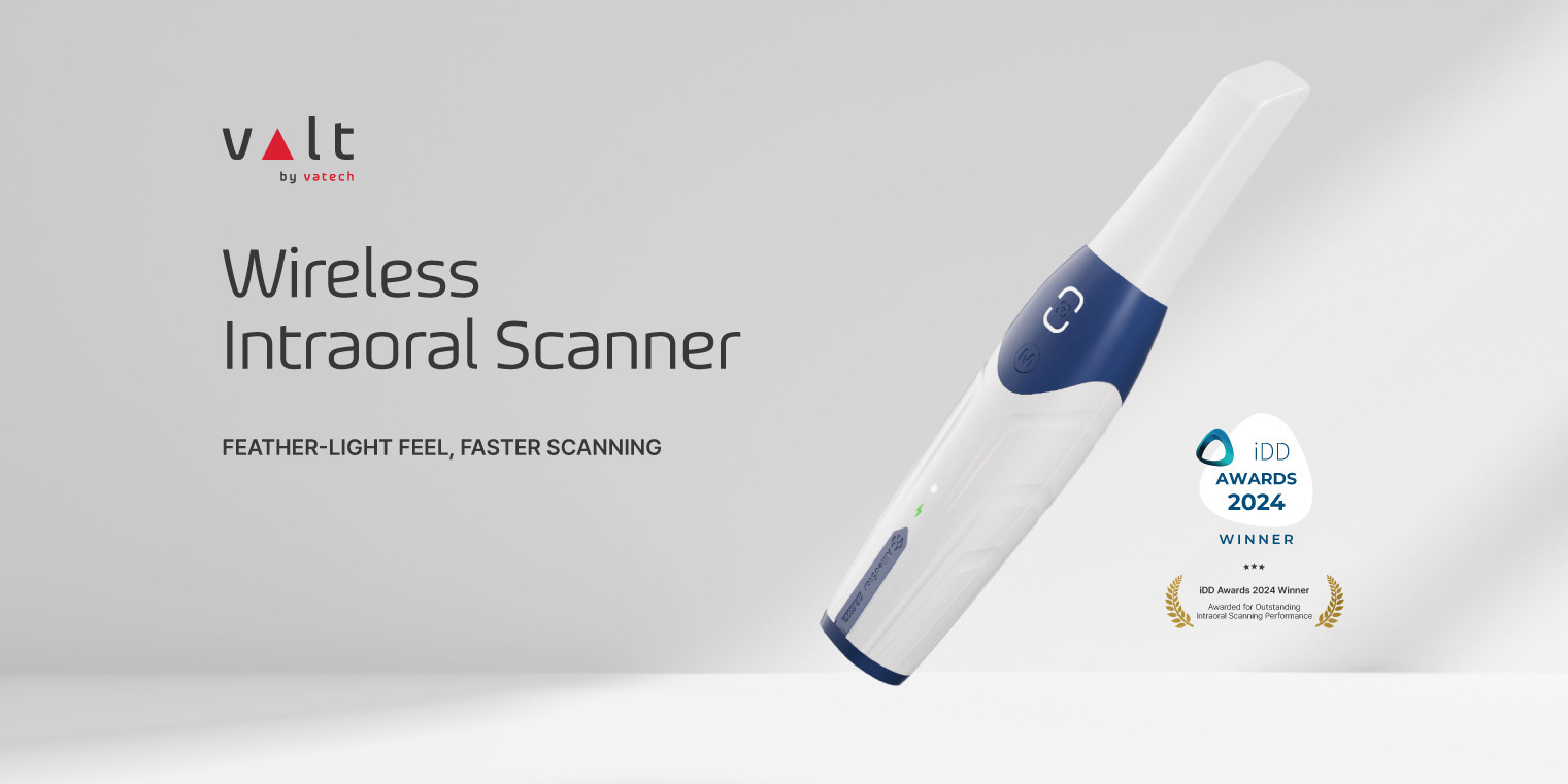 Wireless Intra Oral Scanner — Same high performance, now wireless