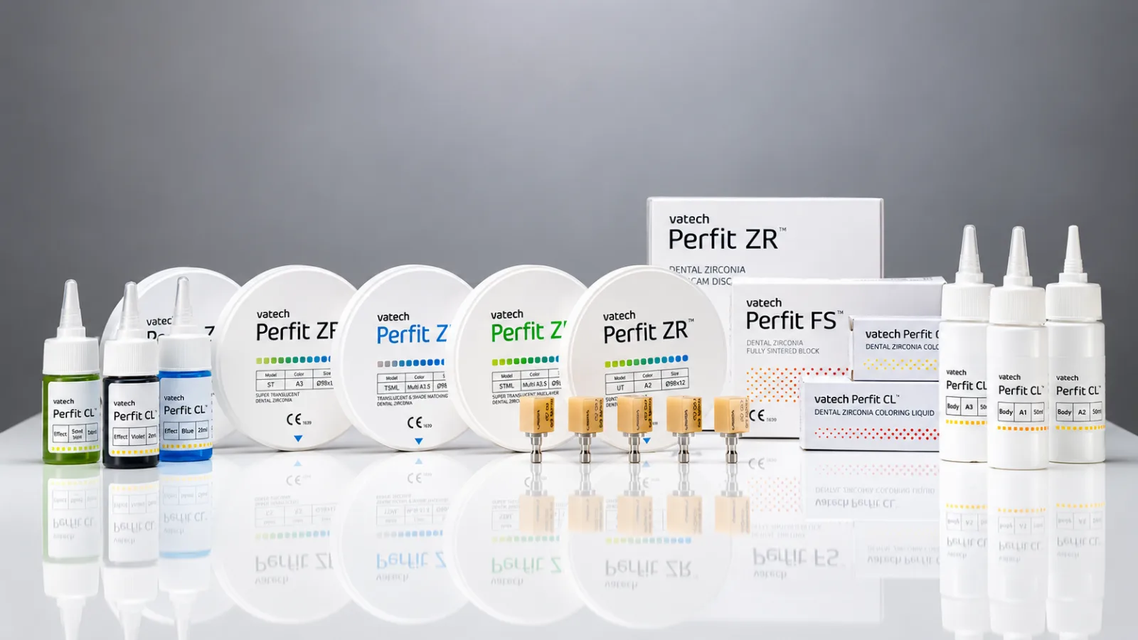 Perfit ZR — Ultimate-quality zirconia, from single crowns to bridges